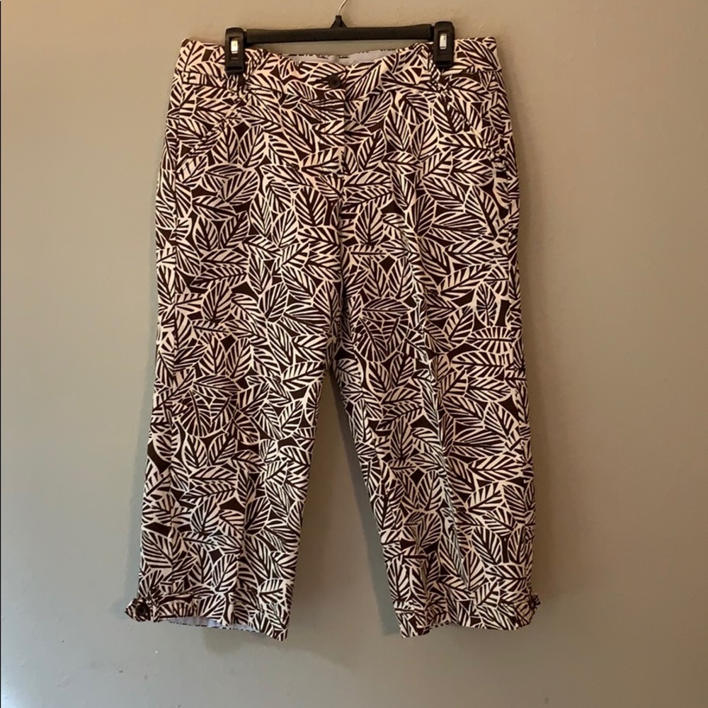 Lands’ End crop pants sz 10P comfort waist